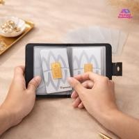 ราคา Family Wallet - กระเป๋าสตางค์ใส่บัตรขนาดเล็กพร้อมปุ่มโลหะล้ําค่า Miku (40019297983)