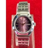ราคา Citizen F 21 Jewels Automatic ตัวเรือนสแตนเลส นาฬิกาผู้หญิง มือสองของแท้ (22774749750)