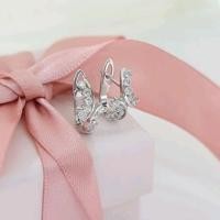 ราคา Earring ต่างหูห่วงเพชรแท้ ✨️เพชรแท้ทองแท้18k✨️Amantio Diamond (25620035284)