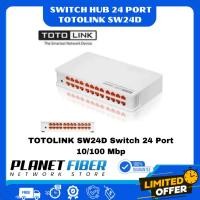 ราคา TOTOLINK SW24D Switch 24 Port 10/100 Mbps (44964980175)