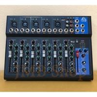 ราคา มิกเซอร์ 7ช่อง Mixer เครื่องเสียง มีบลูทูธ USB MP3 รุ่น F-7BT USB A-TECHNIC (5480008670)