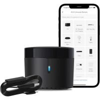 ราคา BroadLink RM4 mini Smart Remote and Sensor Cable Set RM4 mini S (เฉพาะ Wi-Fi 2.4 GHz), Universal IR Remote Control Hub พร้อมอุณหภูมิความชื้นสาย USB, ใช้งานได้กับ Alexa (27994953531)