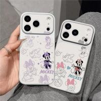 ราคา ลายดิสนีย์ร่างเรียบง่าย เคสโทรศัพท์แบบสัมผัสเหมือนหนัง เคสไอโฟน iphone 17 16 15 14 13 12 11 PRO MAX PLUS AIR-IPMBKP34 (56363594473)