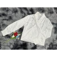 ราคา เสื้อคอถ่วงแขนยาว สีขาว (18804095820)