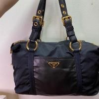 ราคา Prada nylon bag in Nero ของแท้ (5433035469)