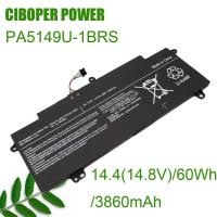 ราคา CP แบตเตอรี่แล็ปท็อปของแท้ PA5149U-1BRS 14.4V/60Wh/3860MAh สำหรับ Tecra Z40T-A1410 Z50-A-11H 4INP7/60/80 PA5149U-1BRS (28206990669)