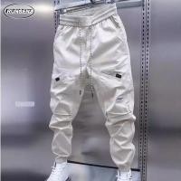 ราคา M-5XL Fashion Cargo Pants Men Casual Sweatpants Slim Fit Outdoor Jogger Pants Plus Size (51103691437)