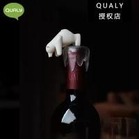ราคา ประเทศไทย Qualy Polar Bear Wine Stopper Bottle Stopper Red Wine Stopper Creative Wine Champagne Sealing Stopper Wine Set (47664107480)