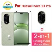 ราคา ฟิล์มกระจก Huawei Nova 13 Pro กระจกนิรภัย HD ป้องกันหน้าจอ สำหรับ Huawei P70 P60 P50 Mate 60 50 Nova Y72 12 11 Y91 Y71 9 10 SE Lite Pross Film + Camera Lens Glass Protector ฟิล์มกระจกกันเลนส์กล้อง & ฟ