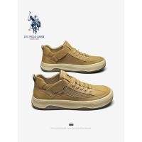 ราคา USPA American Polo Association ของแท้ฤดูใบไม้ร่วง Breathable รองเท้าผู้ชายสไตล์บางสดชื่นรองเท้าลําลองผู้ชาย Slip-On รองเท้าผ้าใบ (49107006169)