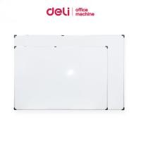 ราคา Deli กระดานไวท์บอร์ดแบบแขวนผนัง กระดานไวท์บอร์ด ชั้นวางปากกาพับได้ เขียนลื่น WhiteBoard (57652112316)