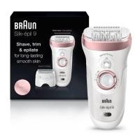 ราคา [Braun®] Epilator Silk-épil 9 Hair Removal for Women, SES 9-720 เครื่องกำจัดขน สำหรับผู้หญิง Wet & Dry (42680918611)