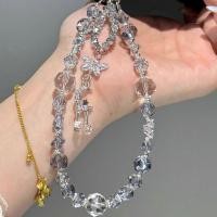 ราคา [Sea Blue Glacier] Giant Ice Transparent Summer Sugar Cube Beaded Mobile Phone Chain ประณีตกระพริบ Niche Mobile Phone Hanging Chain (56864407890)