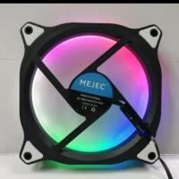 ราคา Mejec Fan Casing Gaming 12cm RGB Static LED Fan Case (41383034023)