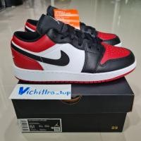 ราคา รองเท้า NIKE Air Jordan 1 Low ‘Bred Toe’*size*5.5Y/24cm แท้100! มือ1! ป้ายไทย!! (19410149664)