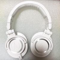 ราคา เหมาะสําหรับ Audio-Technica M40X M50X หูฟังแถบคาดศีรษะซ่อมแถบคาดศีรษะหนัง Sheepskin ของแท้หนัง Earmuffs ฟองน้ํา M50BT (57613342384)