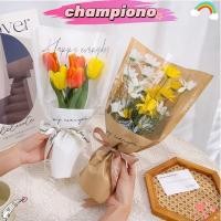 ราคา CHAMPIONO 20/30 ชิ้นถุงบรรจุช่อดอกไม้, ถุงแขนบรรจุดอกกุหลาบใสพลาสติก, แขนห่อกันน้ําถุงบรรจุดอกกุหลาบเดี่ยววันวาเลนไทน์ (44514703562)