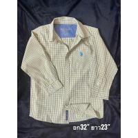 ราคา เสื้อเชิ้ตเด็กโต แบรนด์เนมแท้ 100% (20842362318)
