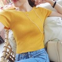 ราคา [พร้อมส่ง ของถึงไทยเเล้ว]เสื้อยืด แขนสั้น เบสิค Fashion T-shirts (1690188871)