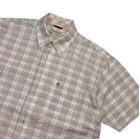 ราคา เสื้อเชิ้ตคอปกแขนสั้นแบรนด์ Hush puppies มือสองสภาพดี (41076435542)