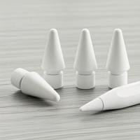 ราคา TOILEUM ชุดปลายปากกา 4 ชิ้น ปลายปากกา 2H สําหรับ Apple Pencil 1/2/USB-C/Pro ปลายปากกาแม่นยํา (48064868535)