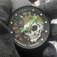 ราคา สินค้าคงคลัง Original Tendence Tendence นาฬิกาอะนิเมะ Skull แฟชั่นหน้าปัดขนาดใหญ่กันน้ําผู้ชายนาฬิกาควอตซ์ (55512655642)