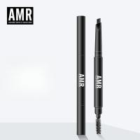 ราคา 优✨Amr ปากกาเขียนคิ้วผู้ชายดินสอเขียนคิ้วสามมิติธรรมชาติเพื่อตัดคิ้วเพื่อสร้างสีและรอยเปื้อนทั้งสองหัวเพื่อถือปากกาเขียนคิ้วแต่งหน้าตา (47915453420)