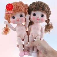 ราคา BARRY 1/6 BJD Movable Joint ตุ๊กตา,ของเล่นสวย Nude 21 Ball Jointed ตุ๊กตา,เจ้าหญิงของเล่น Kawaii 3D เคลื่อนย้ายได้ตุ๊กตาหัวใหญ่ของขวัญผม (46515461265)