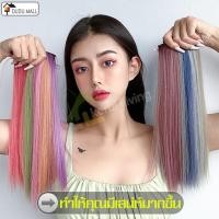 ราคา ช่อผมไฮไลท์ แฮร์พีชผมปลอม ช่อไฮไลท์ กิ๊บไฮไลท์ผม ผมปลอม Hairpiece สีผมไฮไลท์ แบบกิ๊บติดผม (4475635248)