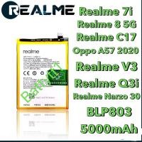 ราคา แบตเตอรี่ Realme 7i / Realme 8 5G / Realme C17 / Oppo A57 2020 / Realme V3 / Realme Q3i / Realme Narzo 30 5G BLP803 5000 (43462826738)