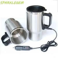 ราคา SPARKLEGEM กาต้มน้ําไฟฟ้าในรถยนต์, ถ้วยทําความร้อนในรถยนต์แบบทําความร้อนด่วน 12V, เกรดอาหารพร้อมฝาปิด กาแฟอุ่นน้ําในรถยนต์แบบพกพาความจุขนาดใหญ่ (47212937301)