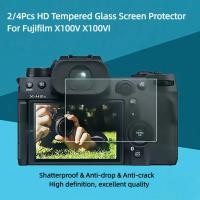 ราคา 2 ชิ้น/4 ชิ้น HD กระจกนิรภัยป้องกันหน้าจอสําหรับกล้อง Fujifilm X100V X100VI (53414631998)