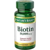 ราคา Natures Bounty Biotin 10, 000 Mcg, Rapid Release Softgels 120 Ea (แพ็ค 2 ชิ้น) (45909986263)