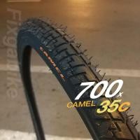 ราคา ยางนอก 700x35c camel ราคาประหยัด ลายทางเรียบ ทัวริ่ง ไฮบริต ล้อ700c ล้อ29นิ้ว (10552928266)