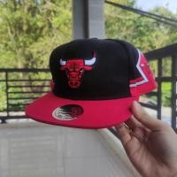 ราคา หมวก Chicago Bulls Black Red Mitchell & Ness Nba Snapback (21690326043)