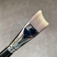 ราคา Mega Thin Foundation Brush Do Not Eat Powder Blade Foundation Brush Ultra-Thin Non-Marking Mask Brush Mud Mask Brush Ebony Brush Handle (24798211368)