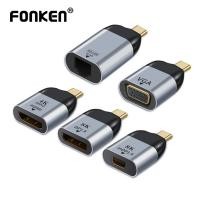 ราคา Fonken อะแดปเตอร์แปลง Otg Micro Usb-C To Vga Dp Type C เป็น Hdmi อะแดปเตอร์แปลงวิดีโอสายเคเบิ้ลสําหรับ Xiaomi Huawei (5890993841)