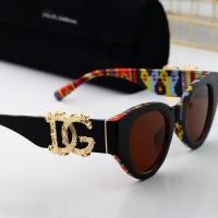 ราคา แว่นกันแดดสุภาพสตรี DG แผ่นแว่นกันแดด Cat Eye ฟูลเฟรม DG2335 KK (46265673016)