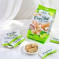ราคา Masha Little Lime Chocolate Flavour Crispy Roll Ice Cream Yogurt Flavour Wafer Office Casual Snacks% LS260811 (48715830136)