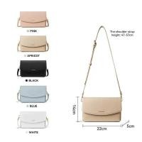 ราคา MOSSDOOM Eve Bag กระเป๋าลําลองสะพายไหล่สําหรับผู้หญิง เรียบง่าย สายปรับระดับได้ (51213336465)
