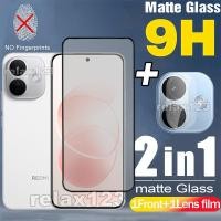 ราคา สําหรับ REDMI หมายเหตุ 17 Pro 5G 2in1 Matte Frosted Glass และเลนส์ฟิล์มสําหรับ Xiaomi Redmi Note17 Note17Pro Redmi Note17 Pro Max 4G 5G 2026 2IN1 9h กระจกนิรภัยป้องกันหน้าจอฟิล์มเลนส์ (41033271643)