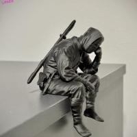 ราคา ตุ๊กตา LANCE Ninja, รูปปั้นซามูไรตกแต่งพิมพ์ 3 มิติ, ตกแต่งสไตล์ญี่ปุ่นตลกที่นั่งนักรบประติมากรรมเดสก์ท็อป (41482884226)