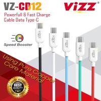 ราคา VIZZ Type-C Data Cable VZ-CD12 สายชาร์จเร็วทรงพลัง (53454057636)