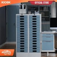 ราคา [จัดส่งพร้อมติดตั้งฟรี] KIOSK ตู้15 ลิ้นชัก รุ่น Classic (27211117443)