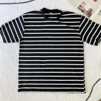 ราคา พร้อมส่งเสื้อยืดโอเวอร์ไซส์ Oversize เสื้อลายทาง (25672275489)