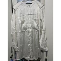 ราคา KEMEJA Preloved Zara Basic Original White Silk Top Shirt Blouse White S งานมุสลิม (53811063791)