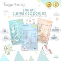 ราคา Sugar Baby Nail Clippers & Scissors Set แต่งเล็บ - กรรไกรตัดเล็บเด็ก (47950305683)