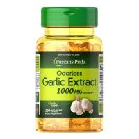 ราคา puritan's pride odorless Garlic 1000mg.100 release softgels (8086242857)