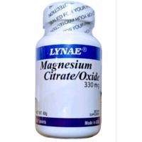 ราคา Lynae Magnesium Citrate /Oxide 330 mg 60 tablets แมกนีเซียมซิเตรต แมกนีเซียม ซีเตรท (25981499432)
