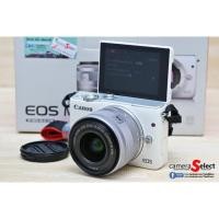 ราคา กล้อง Canon EOS M10 Kit (สีขาว) พร้อมเลนส์ 15-45 IS STM สภาพนางฟ้า ใช้งานได้ดีเต็มระบบ อดีตประกันร้าน ของครบกล่อง (6400101138)